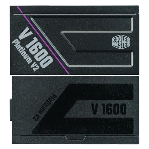 Cooler Master V Platinum V2 Black / Purple 1600W Fully Modular 80+ Platinum Certified ATX image