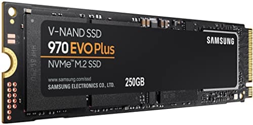Samsung 970 Evo Plus 250GB M.2-2280 SSD PCIe 3.0 NVMe image