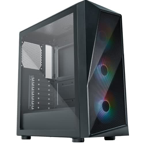 Cooler Master CMP 520 ATX Mid Tower Black Tempered Glass image