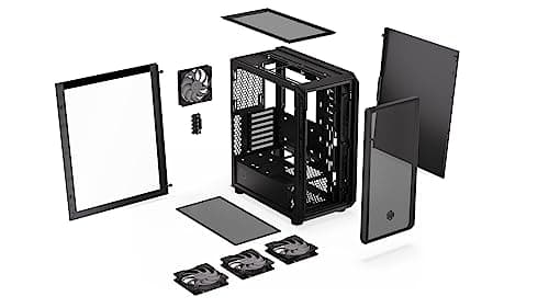 ENDORFY ARX 500 ARGB ATX Mid Tower Black Tempered Glass Side Panel image