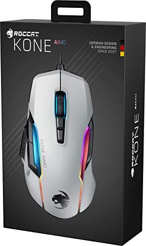 ROCCAT Kone AIMO Remastered White Wired Optical Gaming Mouse image