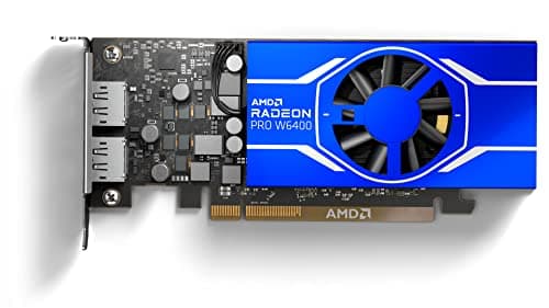 AMD Radeon PRO W6400 Blue 4GB GDDR6 Blue image