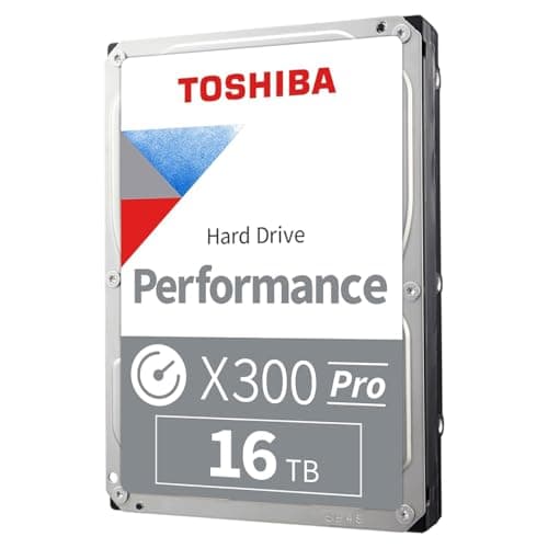 Toshiba X300 Pro 16TB Internal HDD 7200RPM 3.5" SATA 6.0 Gb/s main image