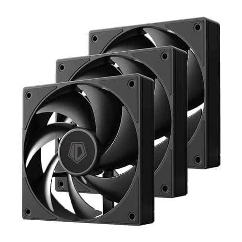 ID-COOLING AF-125 120mm Black 78.25 CFM PWM 3-Pack main image