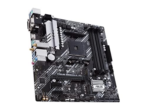 Asus B550 PRIME M-A AC AM4 DDR4 Micro ATX image