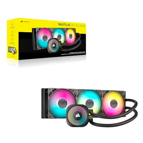 Corsair NAUTILUS Water 360mm RS ARGB Black image