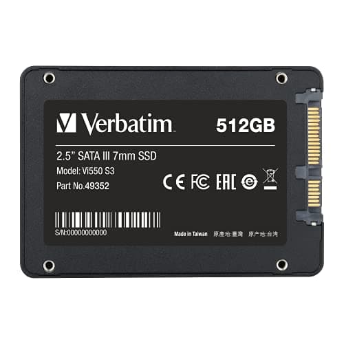 Verbatim Vi550 512GB SSD 2.5" SATA image