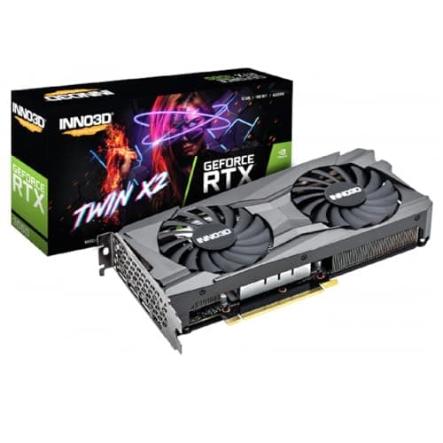 Inno3D Twin X2 GeForce RTX 3060 12GB GDDR6 Black image