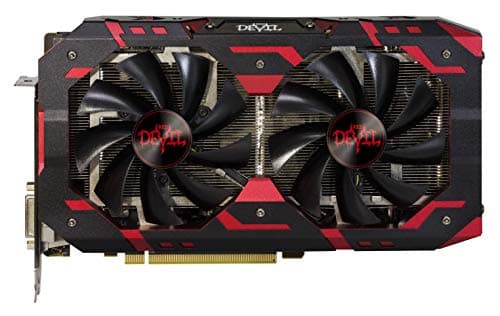 PowerColor RED DEVIL Radeon RX 590 8GB GDDR5 PCI Express 3.0 CrossFireX Support ATX Video Card AXRX 590 8GBD5-3DH/OC image