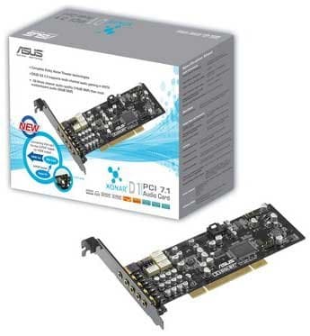Asus Xonar D1 PCI 7.1 Channel 24-bit 192 kHz image
