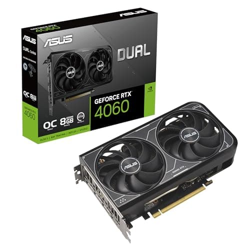 Asus DUAL OC V2 GeForce RTX 4060 8GB GDDR6 Black image