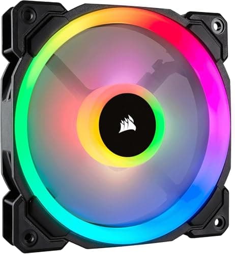LL120 RGB 120mm Dual Light Loop RGB LED PWM Fan — Single Pack image
