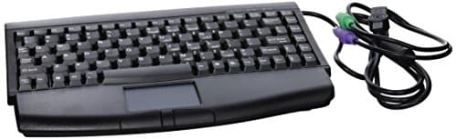 Adesso ACK-540PB Mini Wired Keyboard With Touchpad image