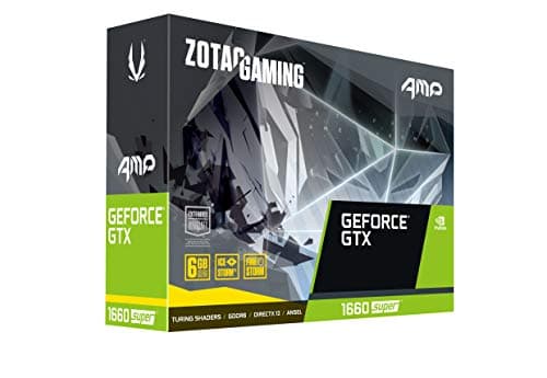 Zotac GAMING AMP GeForce GTX 1660 SUPER 6GB GDDR6 Black image