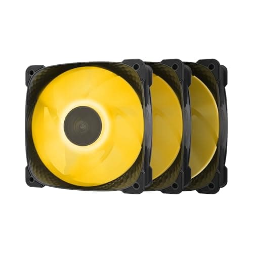 Geometric Future Squama 3805 120mm Black PWM ARGB 115 CFM 3-Pack main image