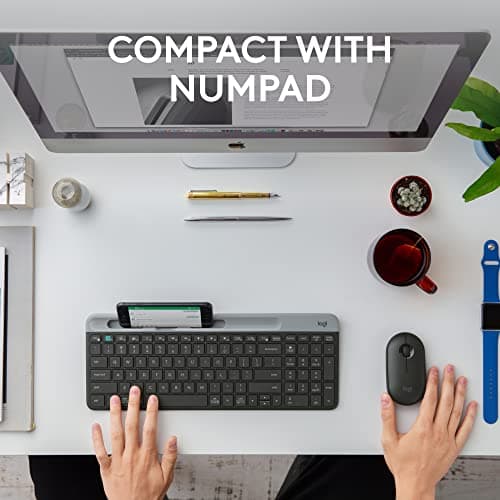 Logitech K585 Bluetooth/Wireless/Wired Slim Keyboard image