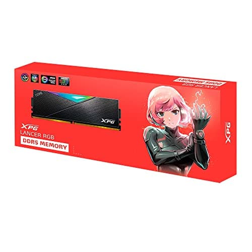ADATA XPG LANCER RGB Black 16GB (1x16GB) DDR5 5200 CL38 image