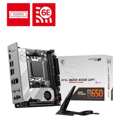 MSI B650 MPG B650I EDGE WIFI AM5 DDR5 Mini ITX image