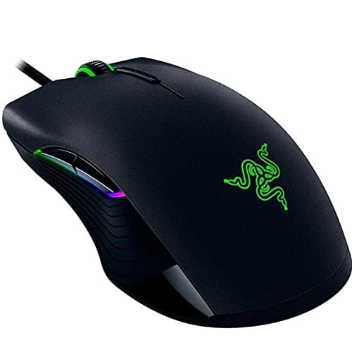 Razer Lancehead Tournament Edition Ambidextrous Gaming Mouse: 16K DPI Optical Sensor - Chroma RGB Lighting - 8 Programmable Buttons - Mechanical Switches - Classic Black image