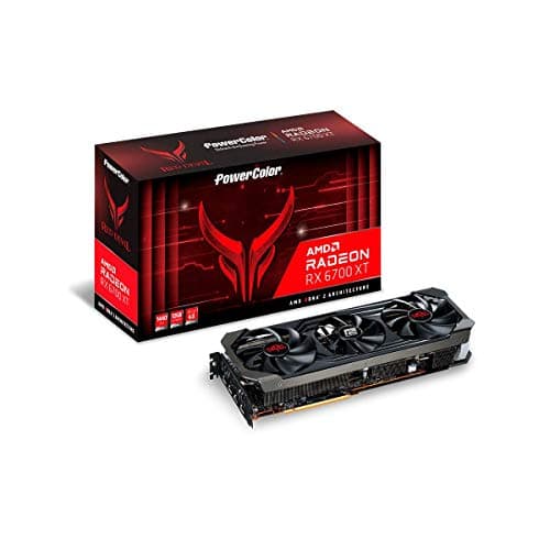 PowerColor Red Devil Radeon RX 6700 XT 12GB GDDR6 Black main image