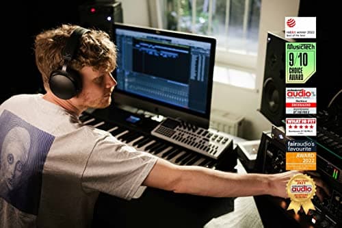 Beyerdynamic DT 700 PRO X Closed-Back Wired Headphones Black image