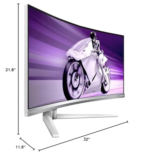 Philips Evnia 34M2C8600 34" 3440x1440 175Hz QD-OLED Curved Monitor image