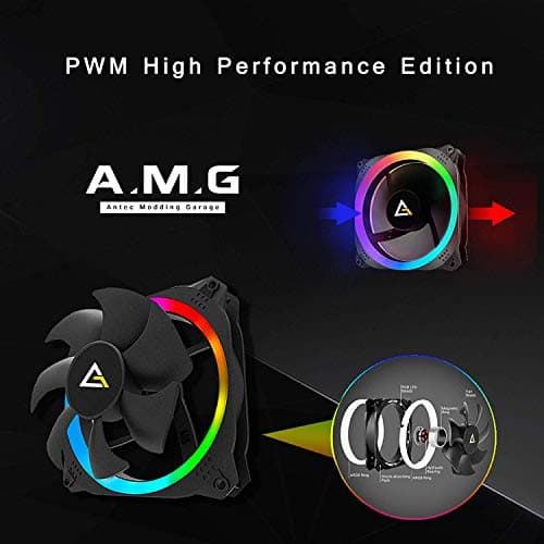 Antec Prizm 120mm Black PWM RGB image