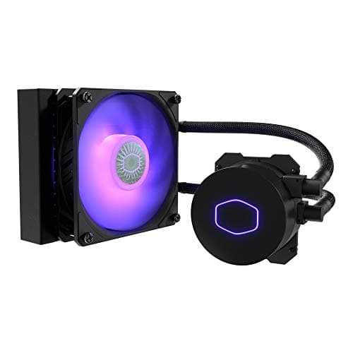 Cooler Master MASTERLIQUID ML120L RGB V2 Water 120mm RGB 65.59 CFM Black image