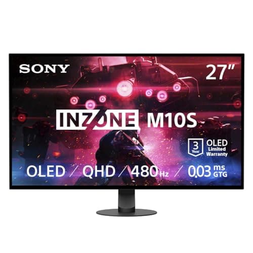 Sony INZONE M10S 27" 1440p 480Hz OLED Monitor image