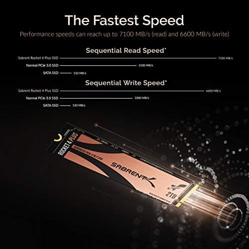 Sabrent Rocket 4 Plus 2TB SSD M.2-2280 PCIe 4.0 X4 NVMe image