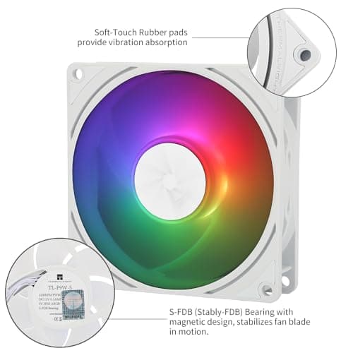 Thermalright TL-P9 92mm White PWM ARGB image
