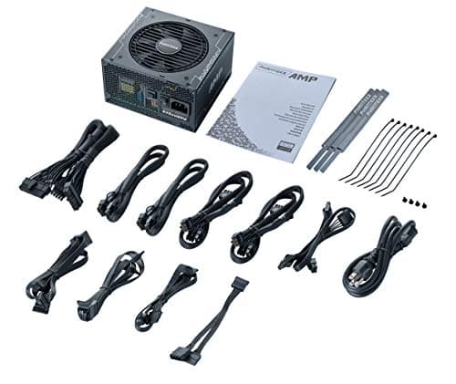 Phanteks AMP Black 650W Fully Modular 80+ Gold Certified ATX image