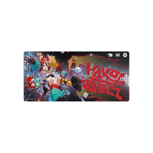 HYTE Y60 Hakos Baelz ATX Mid Tower Red / Black Tempered Glass Side Panel, USB 3.2 Gen 2 Type-C, USB 3.2 Gen 1 Type-A image