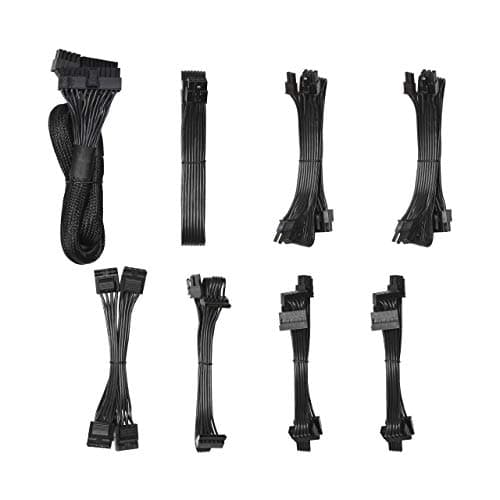 Fractal Design Ion+ 660W - 80 Plus Platinum Certified 860w Full Modular ATX Power Supply with UltraFlex DC Wires – ATX -140 mm Silent Fan with FDB Bearings – Zero RPM Mode - Black image