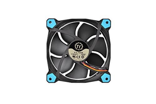 Thermaltake Riing 51.15 CFM 140mm Black / Blue Blue LED image