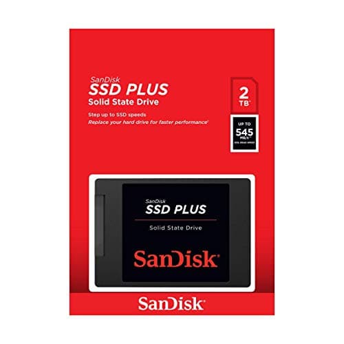 SanDisk SSD PLUS 2TB SSD 2.5" SATA 6.0 Gb/s image