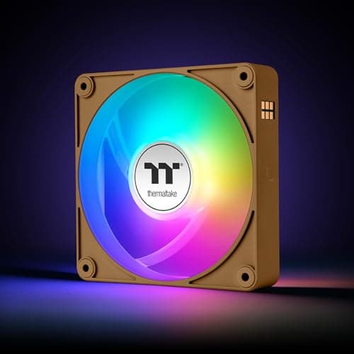 Thermaltake CT140 EX 140mm Brown ARGB Sync PWM 90.3 CFM 3-Pack image
