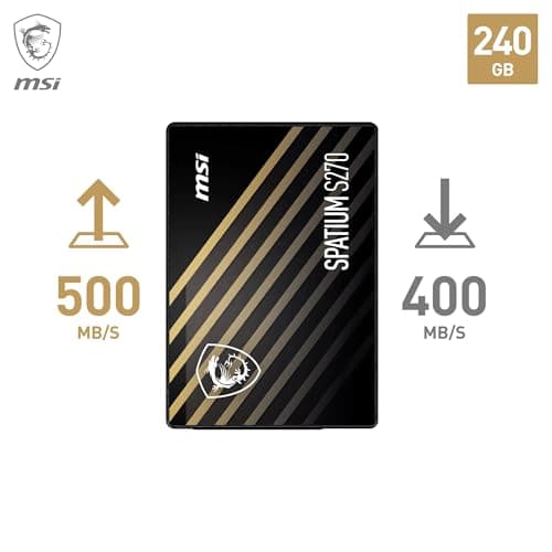 MSI SPATIUM S270 240GB SSD 2.5" SATA image