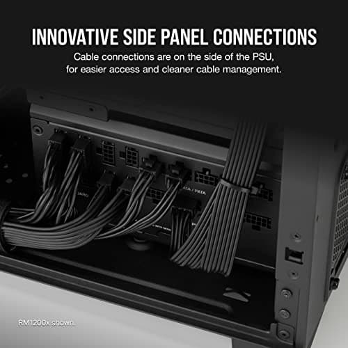 Corsair RM750x SHIFT Black Side Interface 750W Fully Modular 80+ Gold Certified image