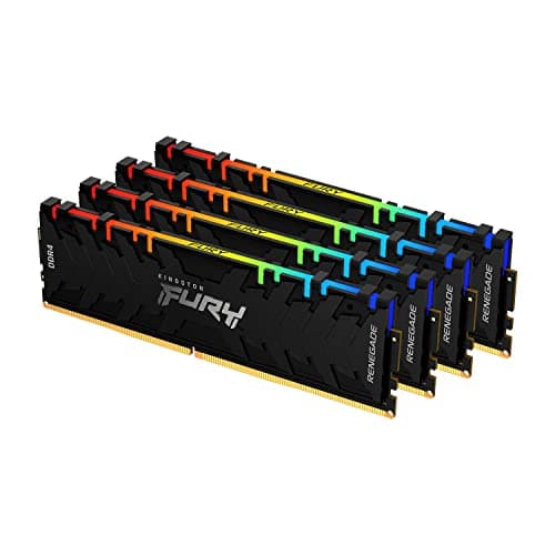 Kingston Fury Renegade RGB Black / Silver DDR4-3600 CL16 64GB (4x16GB) image