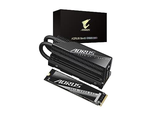 Gigabyte AORUS Gen5 12000 1TB SSD M.2-2280 PCIe 5.0 X4 NVME main image