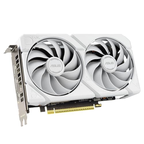 ASUS Dual Radeon RX 9060 XT 16GB GDDR6 White Edition image