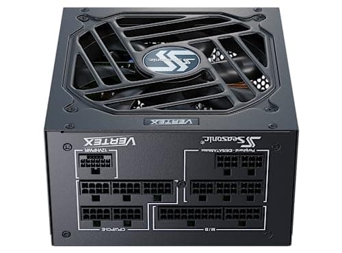 SeaSonic VERTEX GX-850 Black / Silver 850W Fully Modular 80+ Gold Certified ATX image