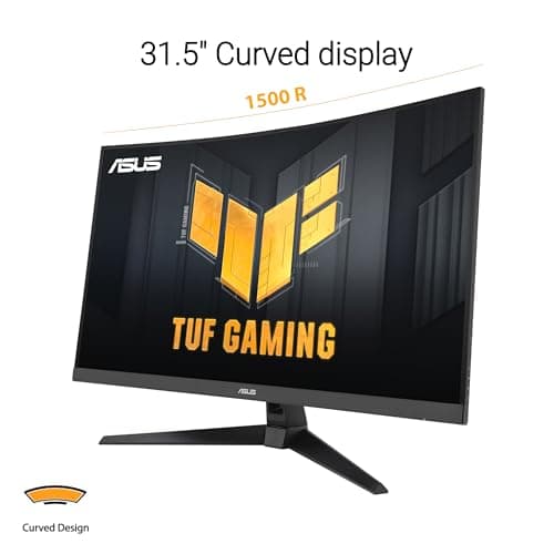 Asus TUF Gaming VG32WQ3B 31.5" 1440p 180Hz VA Curved Monitor image