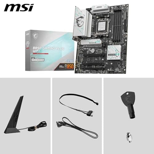MSI B850 GAMING PLUS WIFI AM5 DDR5 ATX image