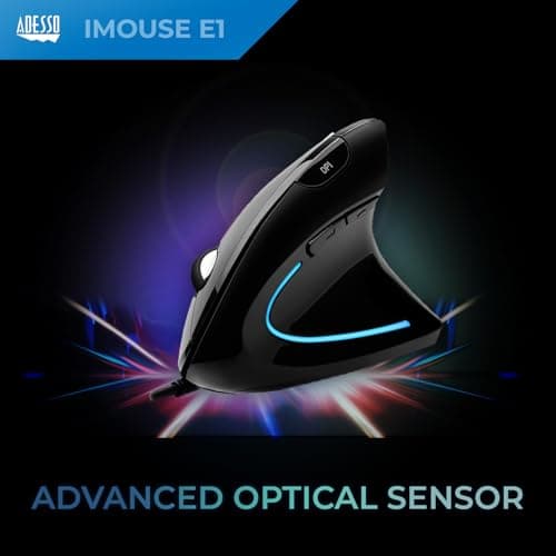 Adesso iMouse E1 Wired Optical Mouse image