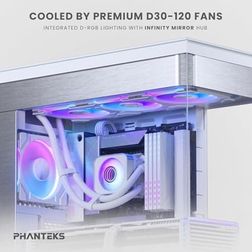Phanteks Glacier One D30 X2 Water 360mm 72.72 CFM White image