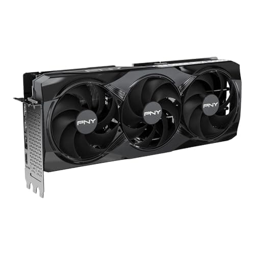 PNY OC GeForce RTX 5080 16GB GDDR7 Black image