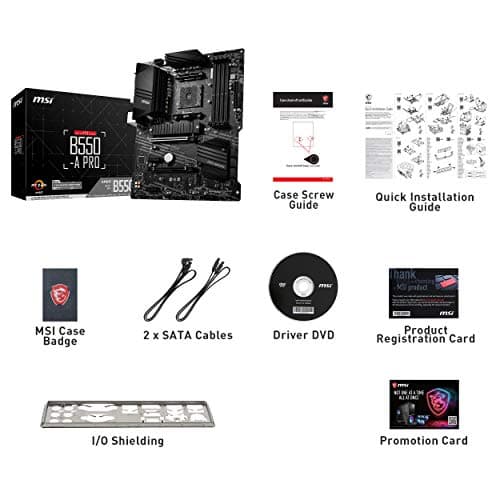 MSI B550 A PRO AM4 DDR4 ATX image