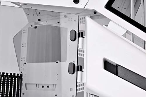 Thermaltake AH T600 Snow ATX Full Tower White / Black Tempered Glass Side Panel, Front Panel: USB 3.2 Gen 2 Type-C, USB 3.2 Gen 1 Type-A, USB 2.0 Type-A image